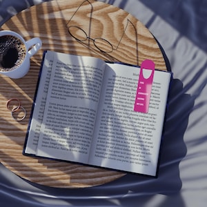 Bookmark, AA/Recovery Funny Bookmark, Sobriety Gift, Sobriety Anniversary, Sobriety Milestone, Sobriety Celebration