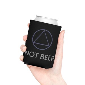 Funny AA Can Cooler - Funny Recovery Can Koozie -  Hilarious Drink Holder for Parties, - Sarcastic Beverage Sleeve, Joke Beer Cooler,