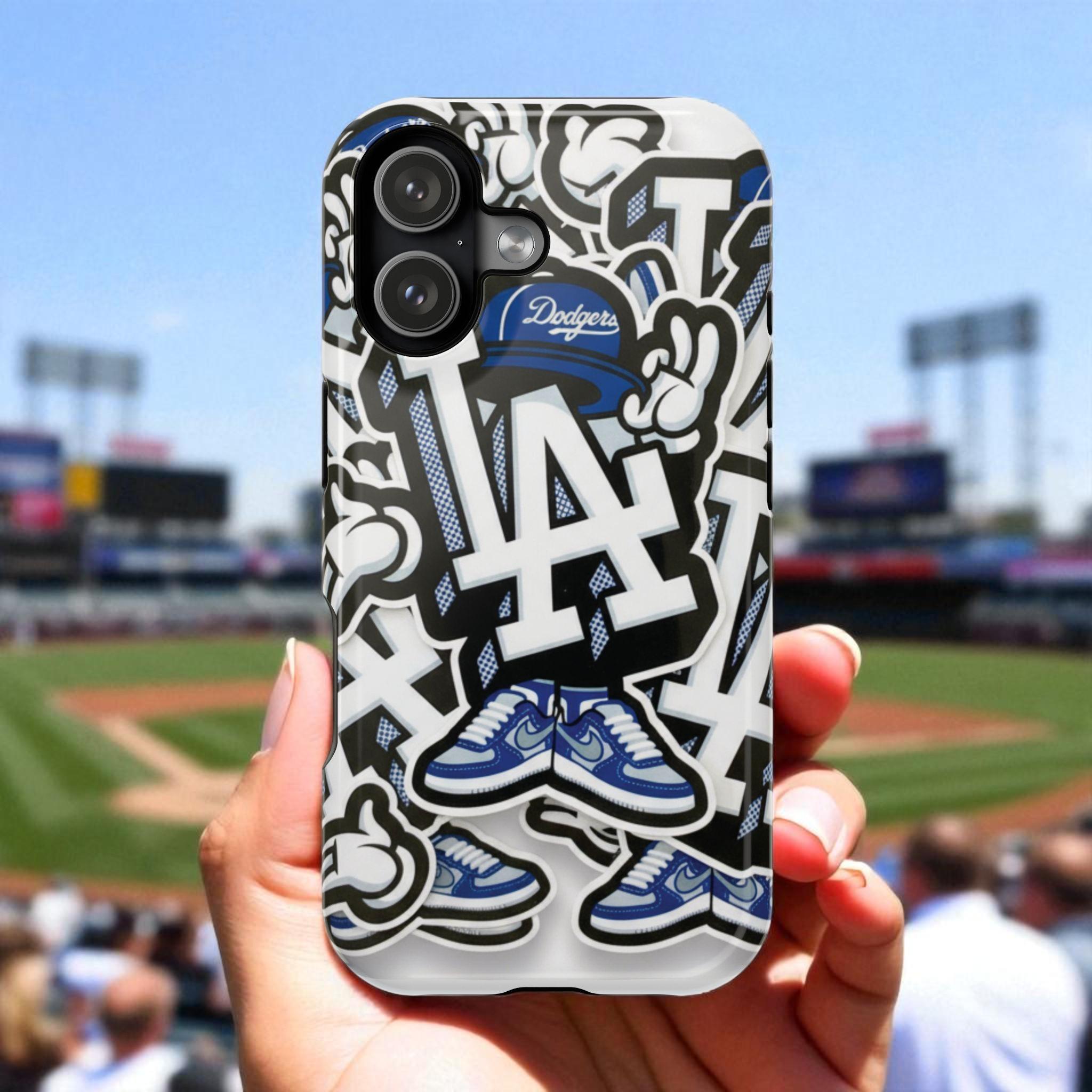LA Dodgers Baseball Phone Case, Impact-Resistant, Team Merchandise, Phone Protection LA Dodgers Baseball Phone Case, Impact-Resistant, Team Merchandise, Phone Protection