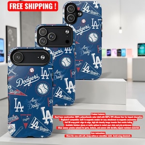 LA Dodgers MagSafe Phone Case: Durable, Stylish Baseball Fan Accessory