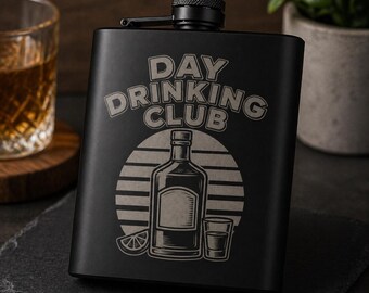 Petaca del Club de Bebidas Diurnas de 237 ml (8 oz)