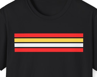 Native Ribbon Shirt Tee: Modern Indigenous Design, Unisex Gildan T-Shirt