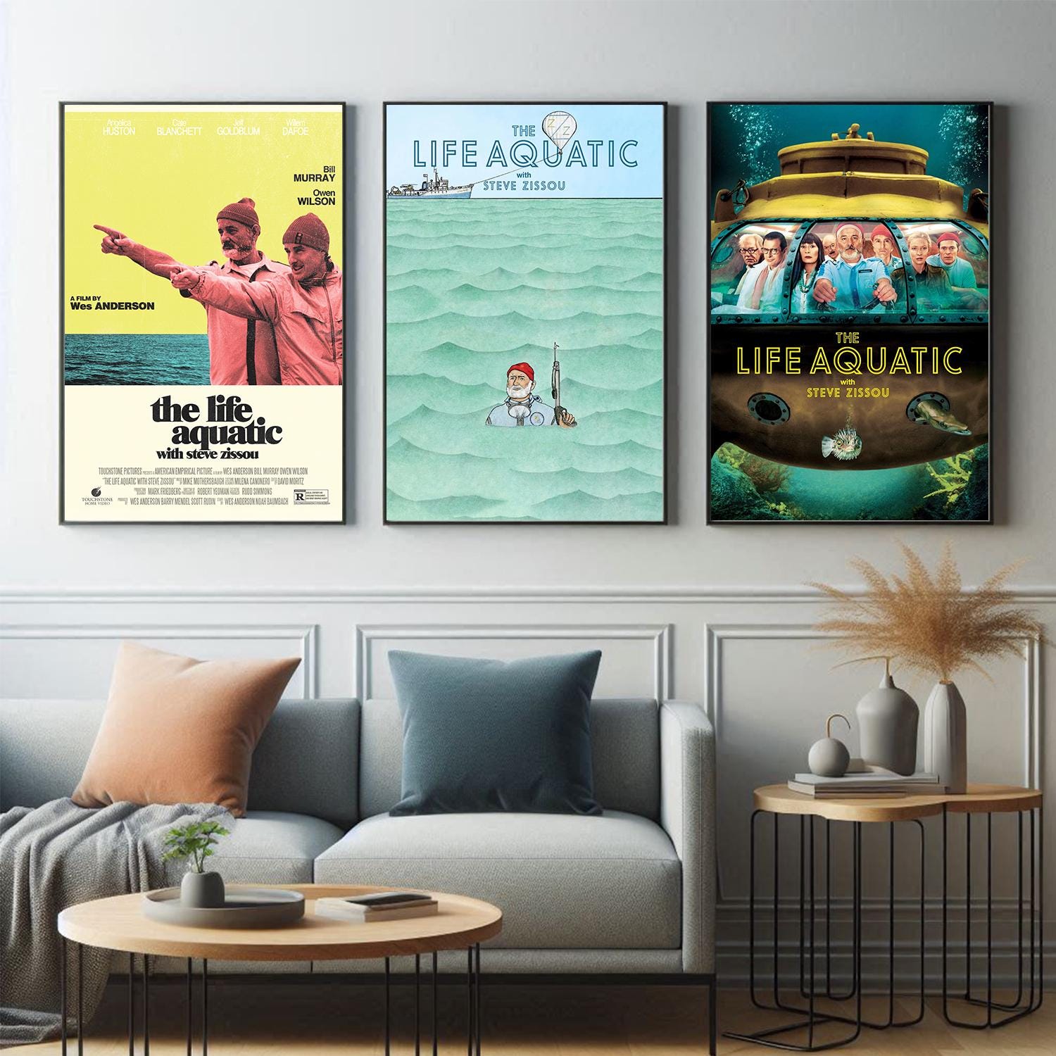Life Aquatic Poster - Etsy