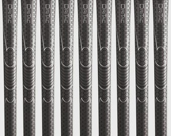 10 New WINN Dri Tac Men&#39;s Midsize Dark Grey Golf Grip 6DT-DG