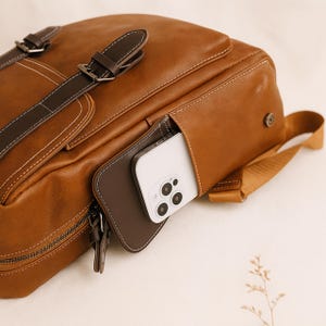 Women's Vintage Vegan Leather Backpack – French Designer Style, Large Capacity, Waterproof PU
