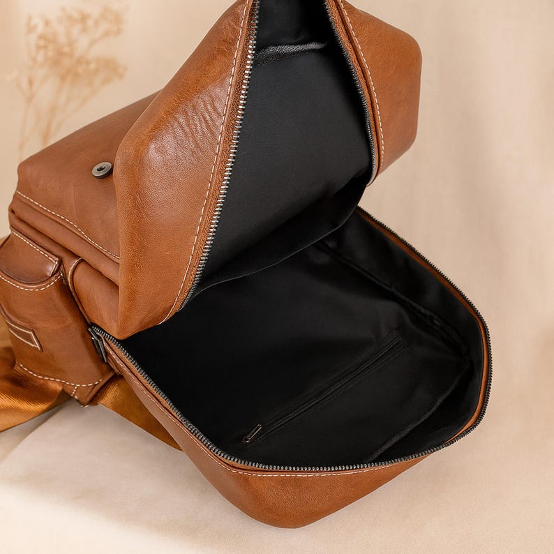 Women's Vintage Vegan Leather Backpack – French Designer Style, Large Capacity, Waterproof PU