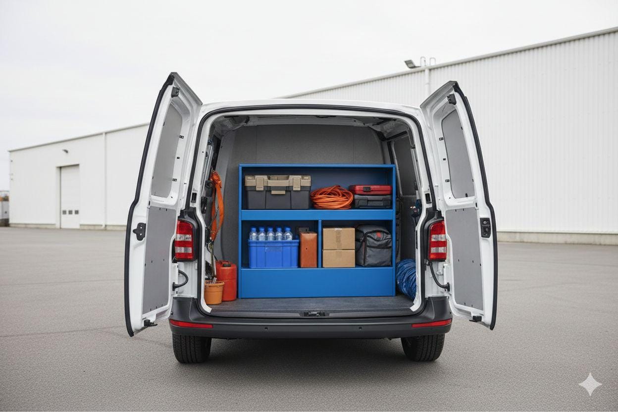 Onevan Tool Rack Van Tool Organizer Cabinet | CNC Router DXF Files for Plasma Cutting ...