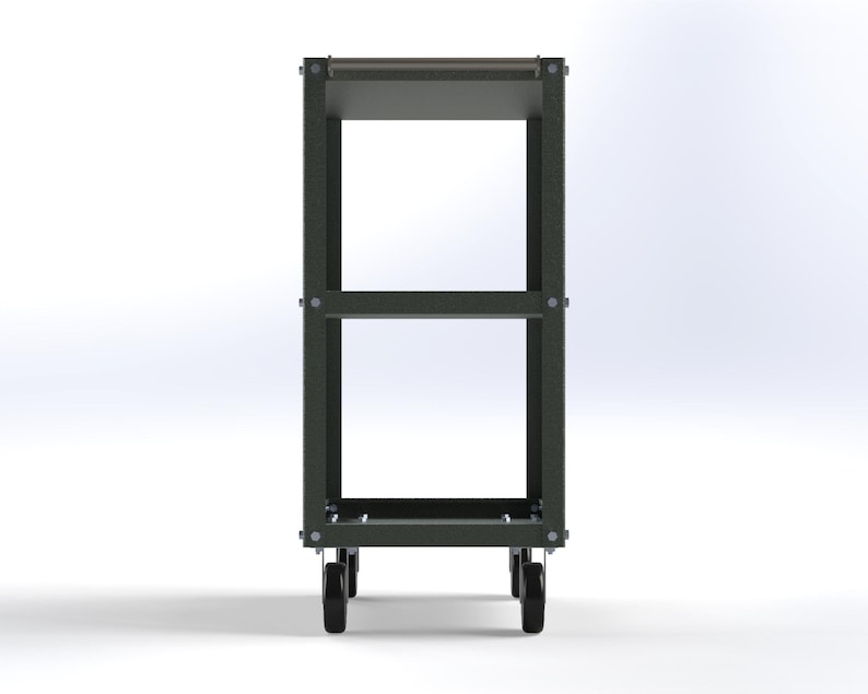 Mobile Workbench & Tool Cart Plans, CNC Plasma Files, Sheet Metal DXF (Digital Download) image 4