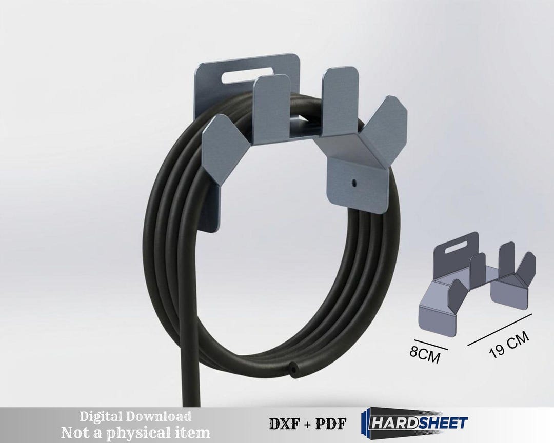 Cnc Router Dc Hosing Hose and Cable Holder | CNC DXF Files for Plasma Cutting | Digital ...