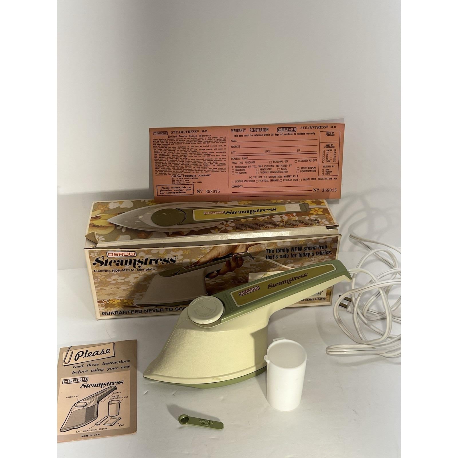 Vintage Steam Irons - Etsy