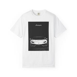 Lamborghini Car T-Shirt, Automotive Shirt, Gift for Car Enthusiasts, Casual Wear, Auto Racing Tee, Trendy Graphic Tee