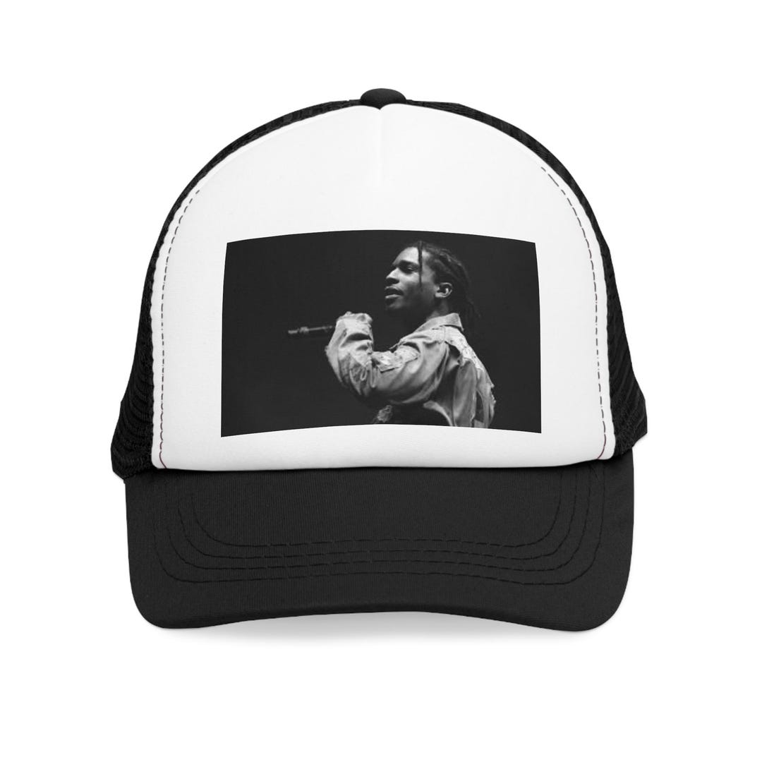 Asap Rocky Trucker Cap, Stylish Trucker Hat, Streetwear Accessory, Cool ...