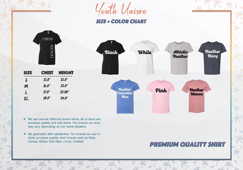 a white and blue t - shirt with different colors