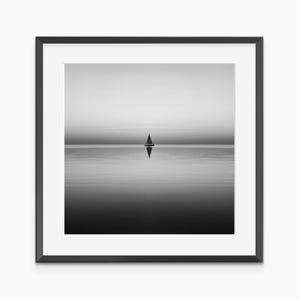 Sailing Poster, Photography Prints, Sailing Wall Art, Ocean Prints, Black and White Wall Art, Museum Quality Photography Poster