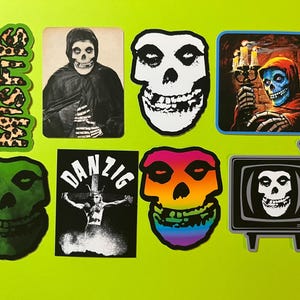 Misfits/danzig sticker set!