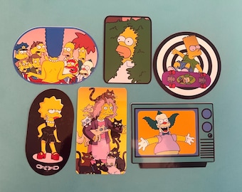Zestaw naklejek Simpsonowie!