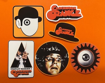 Juego de pegatinas de La Naranja Mecánica