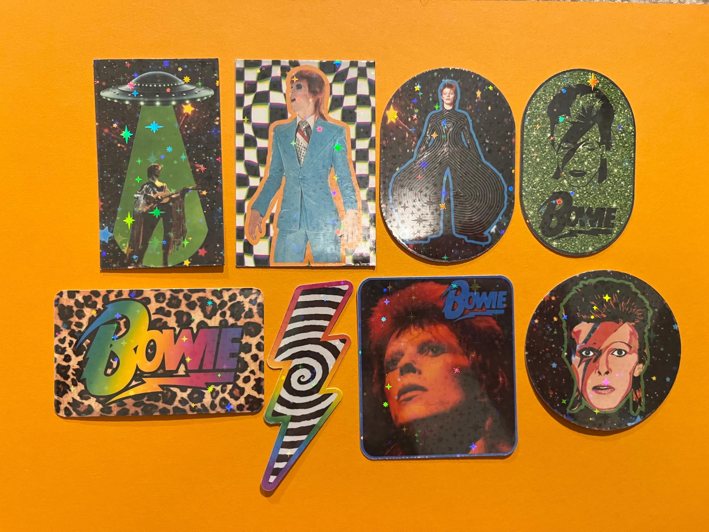 David Bowie Sticker Set - Etsy