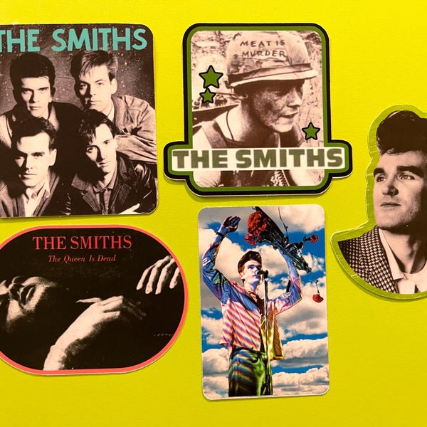 Morrissey/the smiths sticker set!