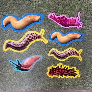 Slugs! sticker set