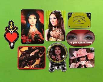 El juego de pegatinas de la bruja del amor