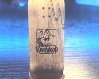 RivrWood Fingerboard Deck- Serie Ahorn- 34 mm High Performance Fingerboard