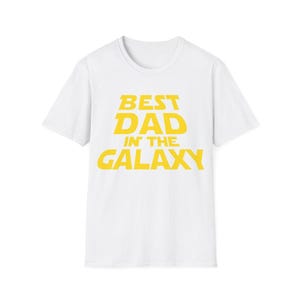 Best Dad in the Galaxy T-Shirt – Funny Sci-Fi Dad Shirt | Father’s Day Gift Tee, Geek Dad Top, Star Lover Galaxy Graphic Tee