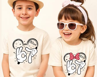 Custom Mickey Minnie Trendy 6 7 Shirt, Funny Meme TShirt, Disney Funny Gift For Friend, Mickey Minnie Viral Meme Shirt