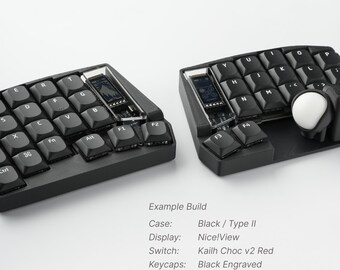 カスタムキーボール39ワイヤレススプリットキーボード：完全組み立て