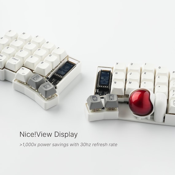 Custom Keyball 39 Wireless Split Keyboard: Fully Built and Ready