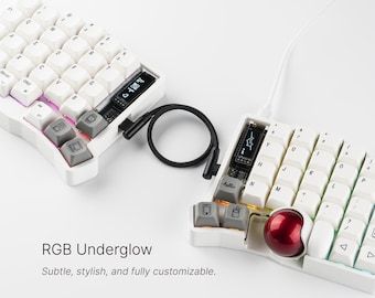 Custom Keyball 61 Split Keyboard: Ergonomic Trackball, Hot