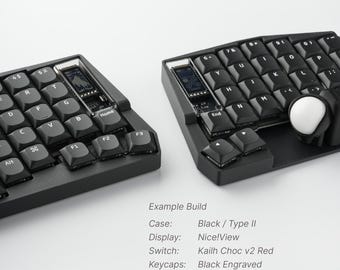 Custom Keyball 61 Wireless Split Keyboard: Fully Built and Ready