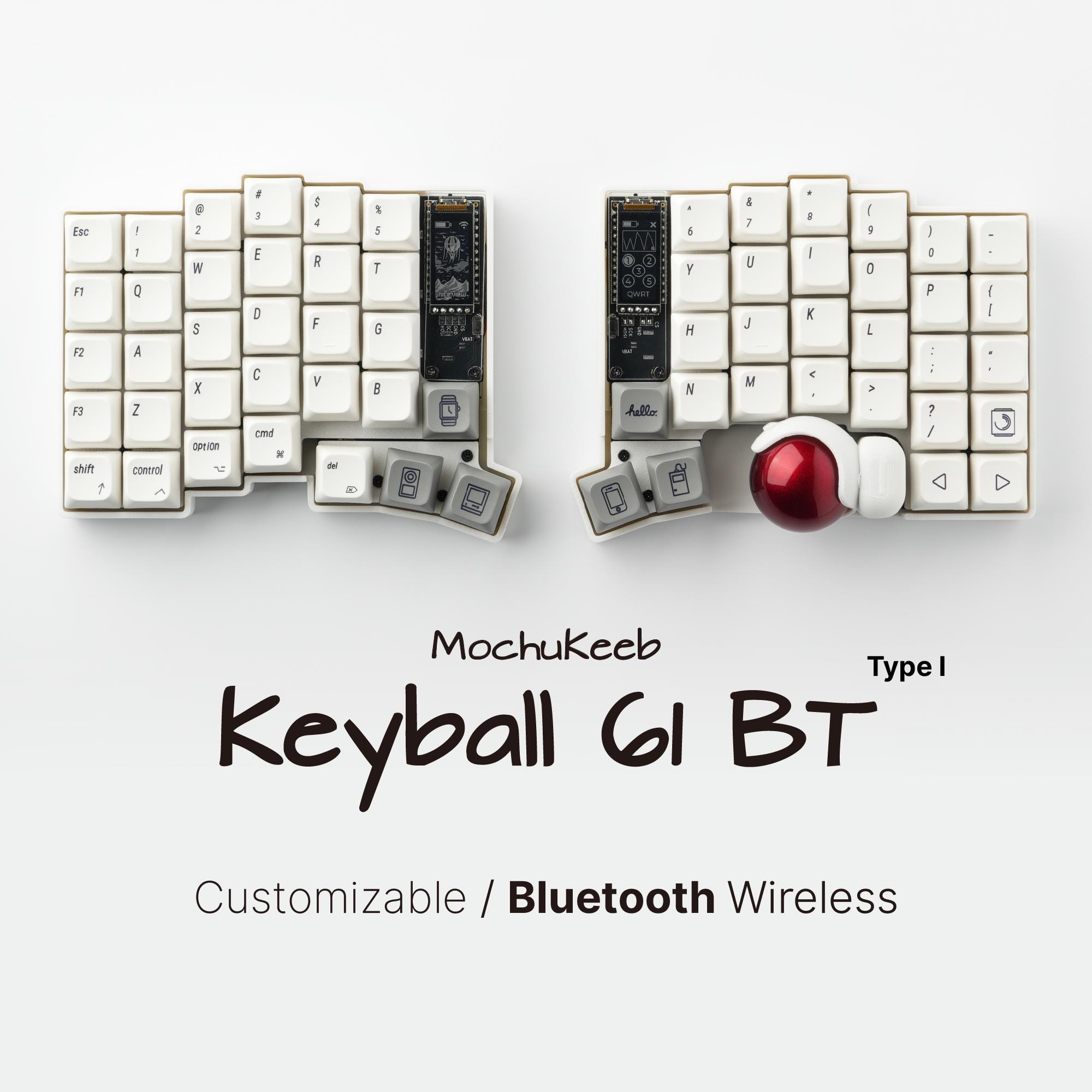 分割キーボード トラックボール - Etsy 日本