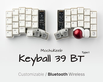 ワイヤレスキーボール - ホットスワップ対応、OLEDディスプレイ