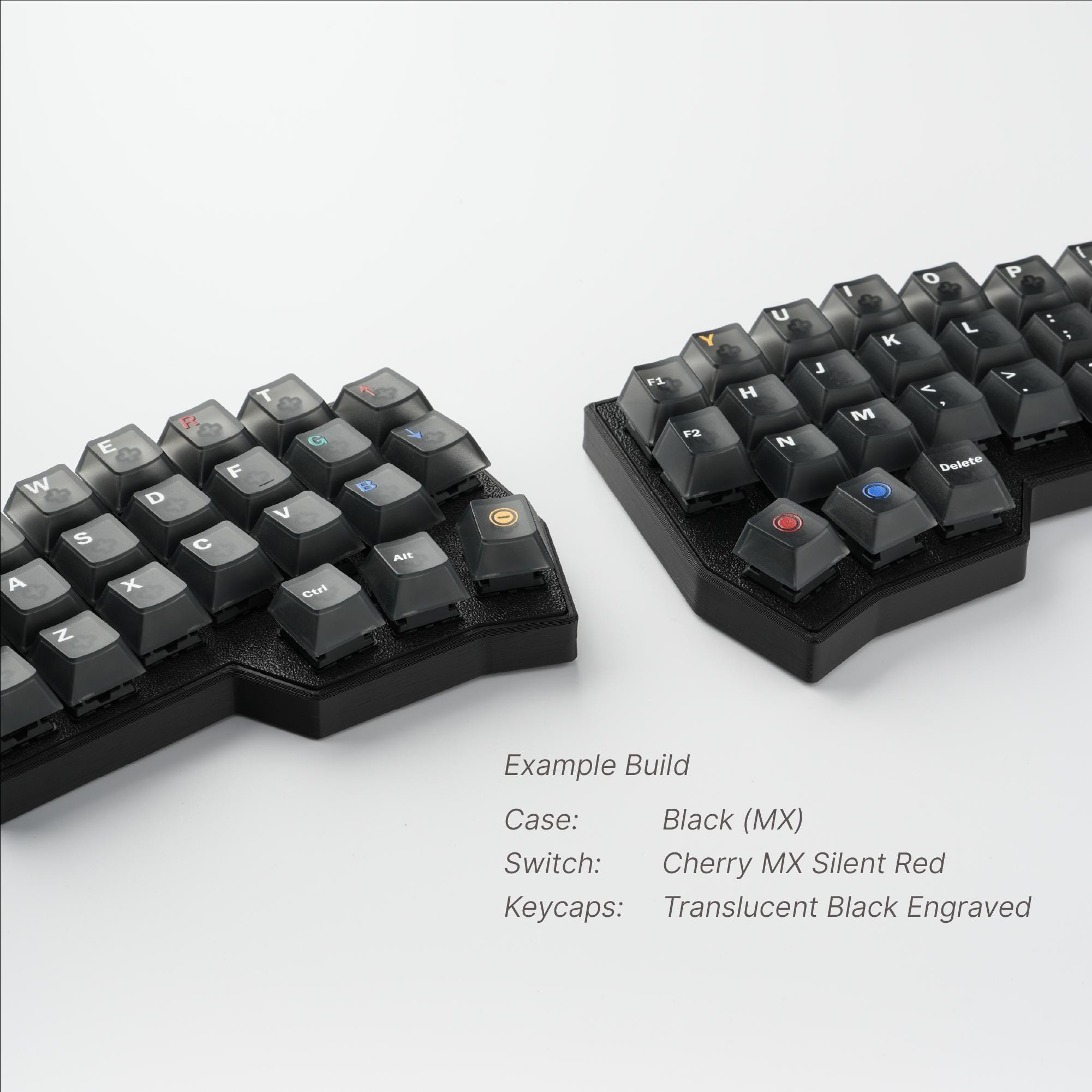 カスタムCorne MX 2.4Gワイヤレス分割キーボード：組み立て済みですぐ 