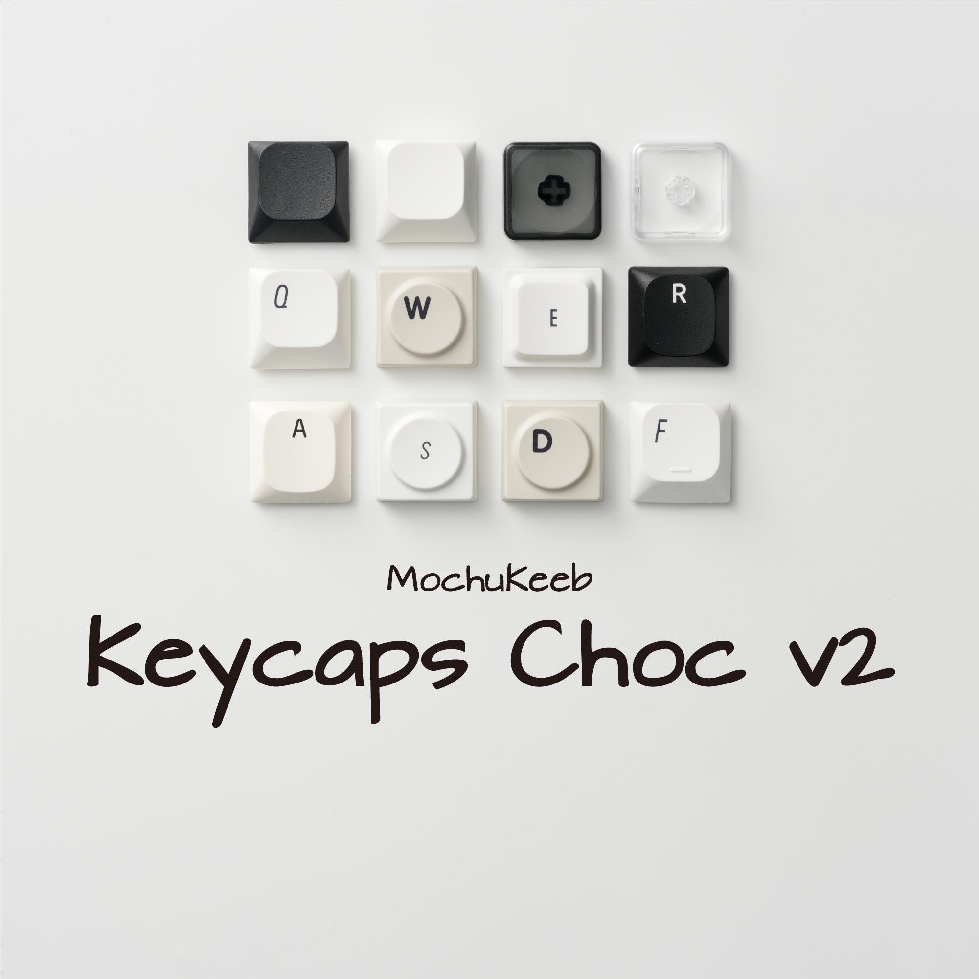 Premium Minimalist Keycaps: Includes Homing Keys, for Mechanical ...