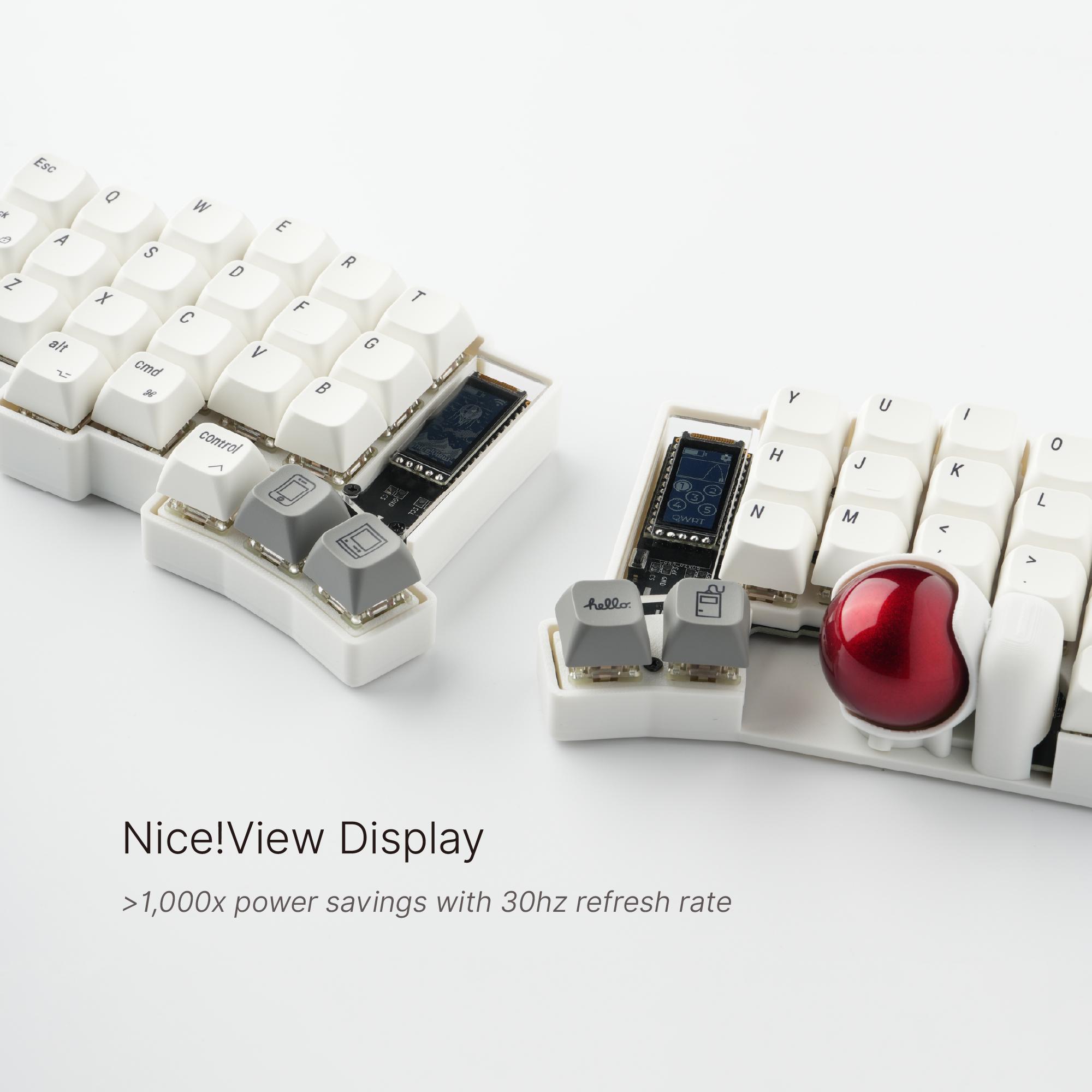 Custom Keyball 44 Wireless Split Keyboard: Fully Built and Ready