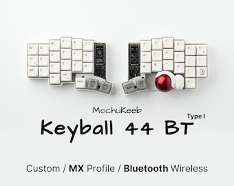 Ready to Use WIRELESS Keyball With a Trackball / Split Keyboard