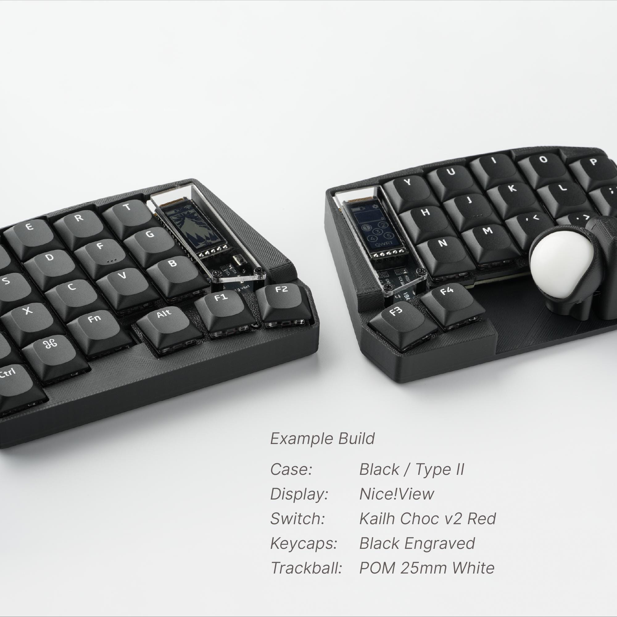 Custom Keyball 39 Wireless Split Keyboard: Fully Built and Ready