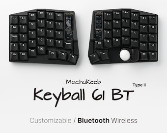 Ready to Use WIRELESS Keyball With a Trackball / Split Keyboard
