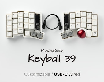 Ready to Use WIRELESS Keyball With a Trackball / Split Keyboard