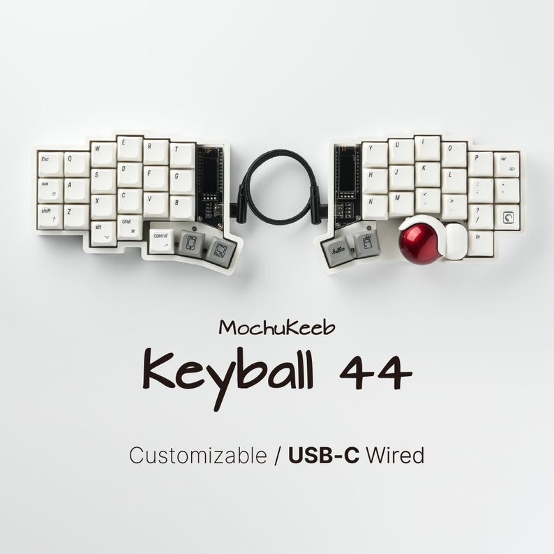 Custom Replacement Trackball Custom Keyball 44 Ergonomic Split Keyboard: Hot-swap MX, Trackball - Etsy
