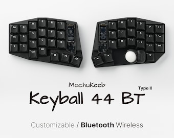 Ready to Use WIRELESS Keyball With a Trackball / Split Keyboard