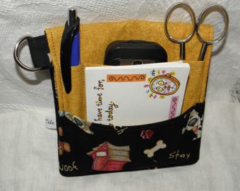 PDF Sewing Pattern – Instructions Only - Scrub Pocket Organizer, Nurse/Scrub/Vet Tech/Lab Coat Pocket Organizer - Instant Download