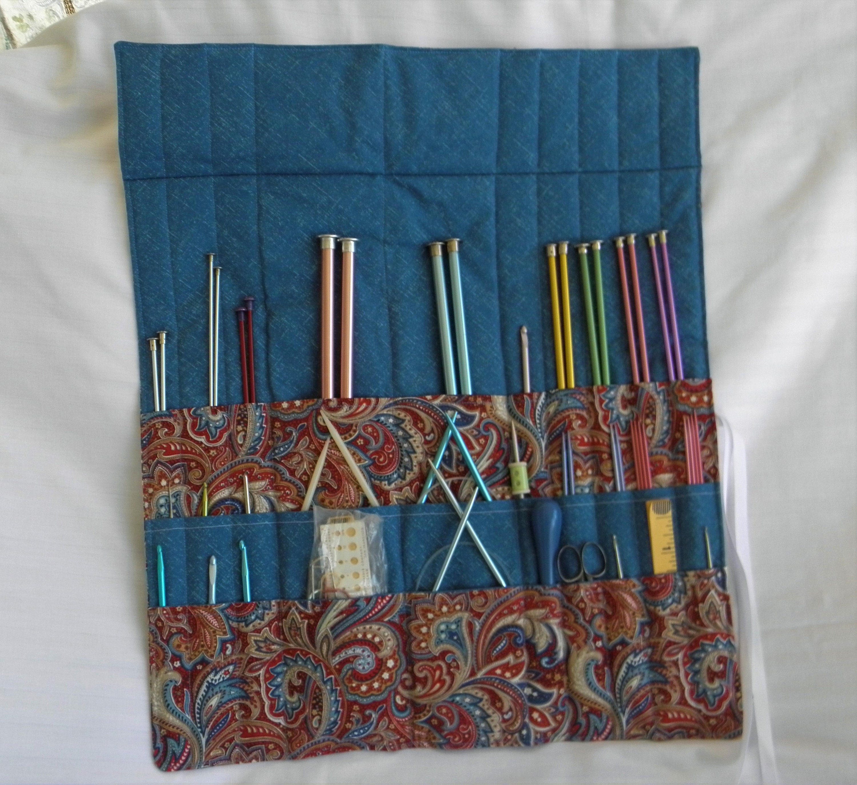 Free Shipping Knitting Needle Holder Knit/Crochet Needle Etsy