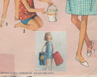 Vintage Simplicity 5941 Tammy Doll Dress Pattern