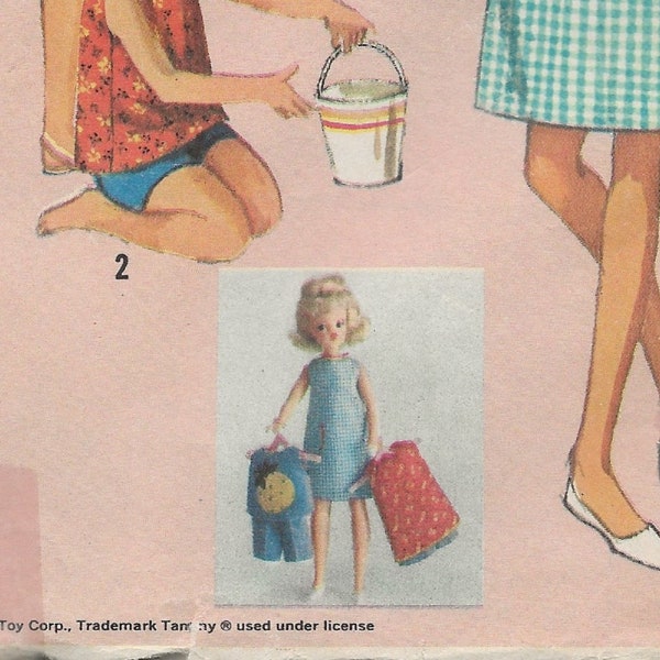 Vintage Simplicity 5941 Tammy Doll Dress Pattern