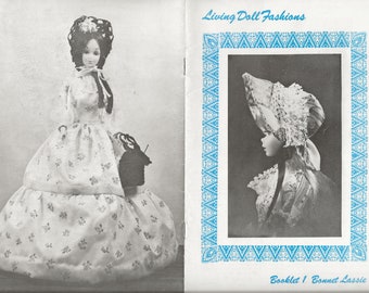 vintage 1974 Living Doll Fashions Barbie Dress Pattern Booklet 1 par Janice Rose PDF