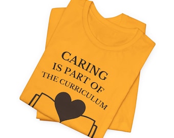 Omtänksam pedagog-T-shirt – Inspirerande citat-T-shirt för lärare