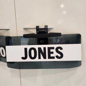 Family Name Sign for School Kerbside Pickup